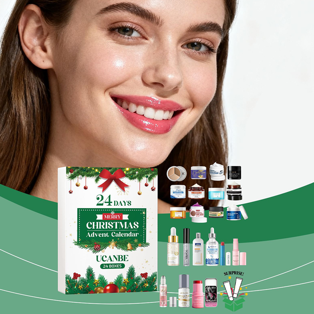 Beauty Makeup Advent Calendar - ปฏิทินคริสต์มาสจุติความงาม ชุดสกินแคร์แต่งหน้า 24 วัน นำเสนอความประหลาดใจสำหรับของขวัญวันเกิดวันหยุด