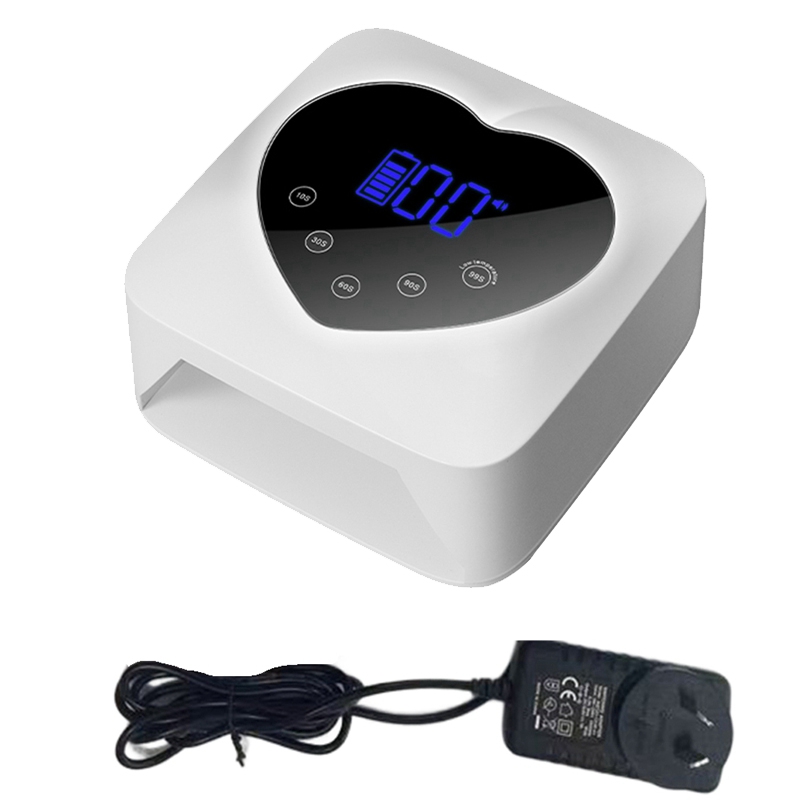 Uv Nail Lamp - โคมไฟทำเล็บ เซ็นเซอร์อัตโนมัติ จอแสดงผล LCD โคมไฟยูวี LED