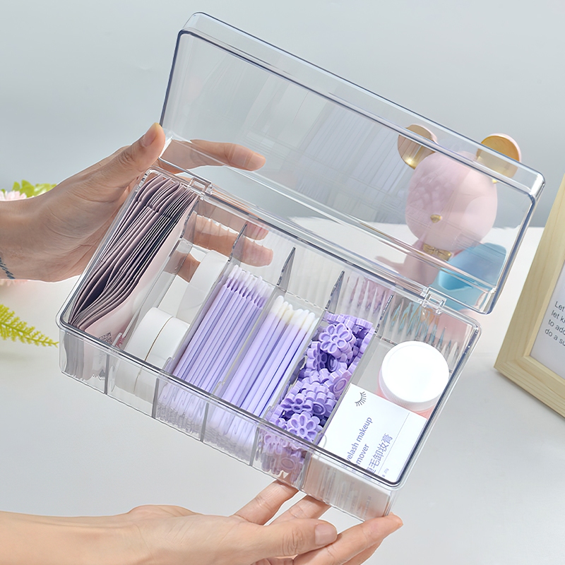 โปร่งใสEyelash Beauty Organize - Beauty Makeup Supply บทวิจารณ์และราคา