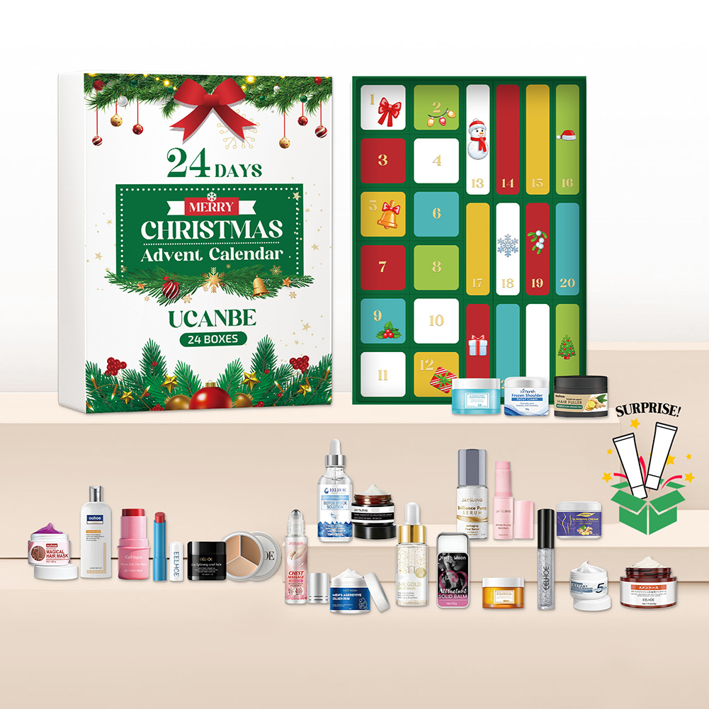 Xmas Beauty กล่องความงาม Skinc - Beauty Makeup Advent Calendar บทวิจารณ์และราคา