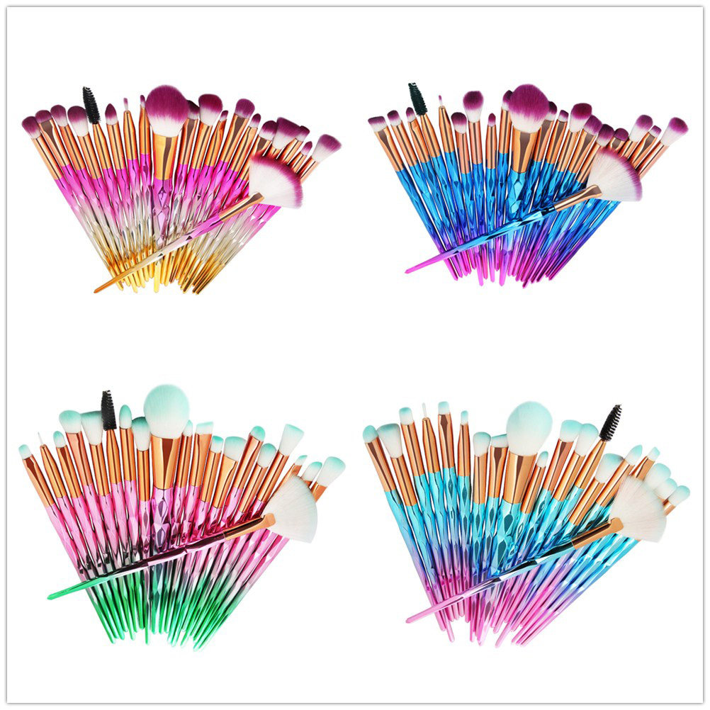20 ชิ้น ชุดแปรงแต่งหน้าระดับพร - Beauty Makeup Gift Sets บทวิจารณ์และราคา