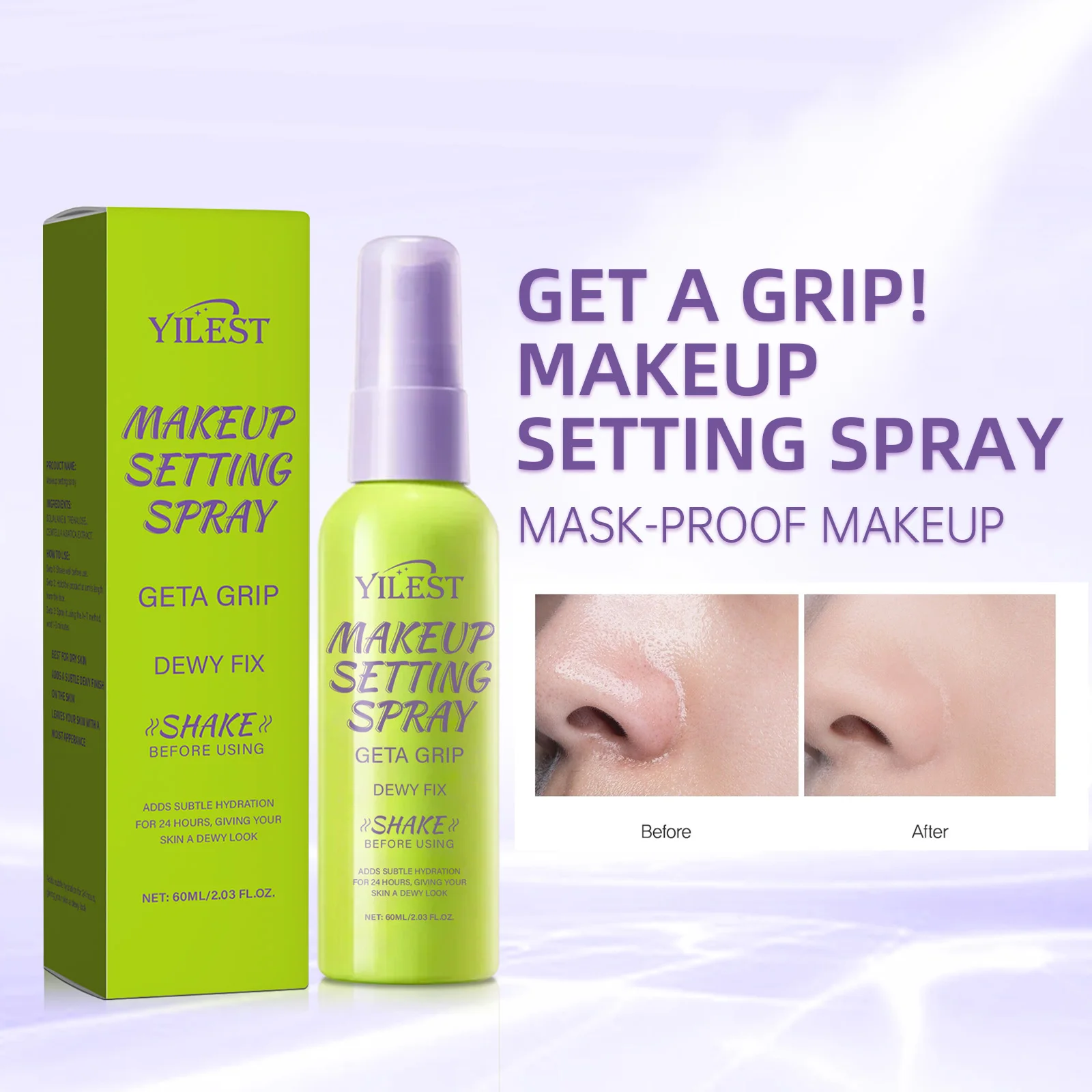 สเปรย์เซ็ตเครื่องสำอางเนื้อแมต - Setting Spray บทวิจารณ์และราคา