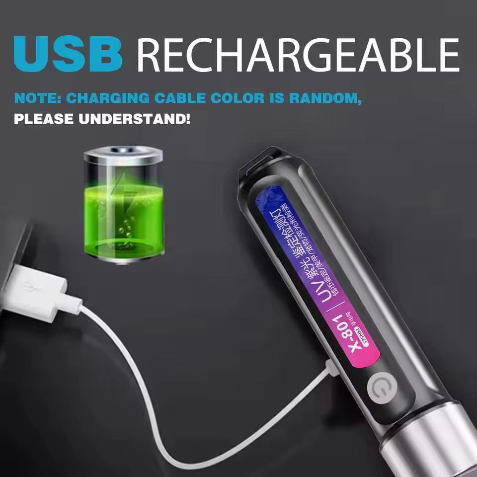 ไฟฉายยูวี LED ขนาดเล็กแบบชาร์จ - Uv Nail Lamp บทวิจารณ์และราคา