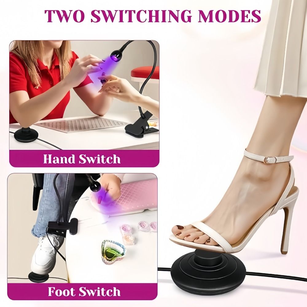 เครื่องอบเล็บ UV LED พกพา 5W/3 - Uv Nail Lamp บทวิจารณ์และราคา