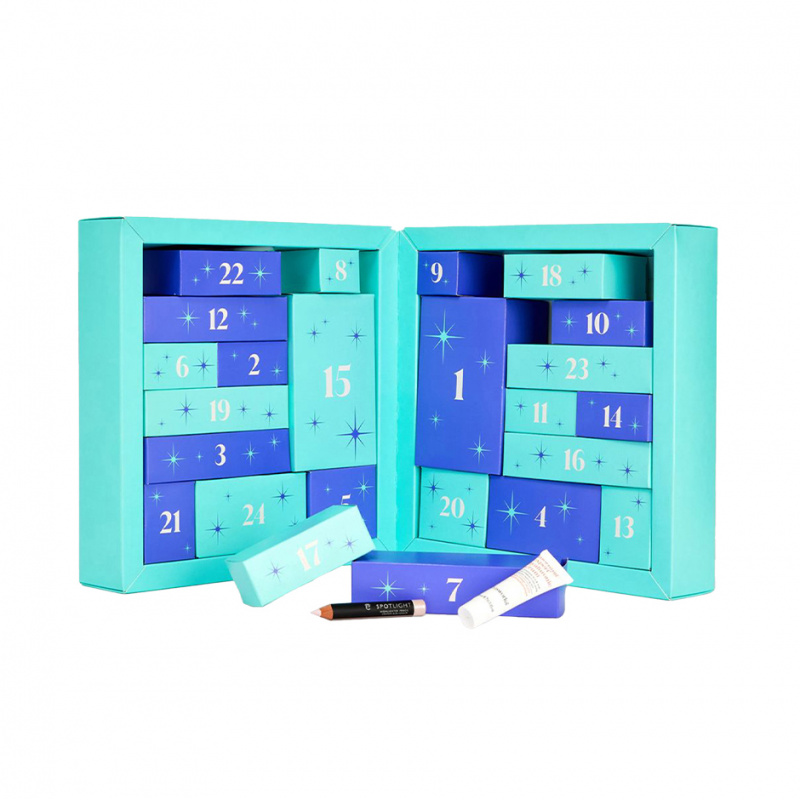 กล่องปฏิทินความงามแบบกำหนดเอง  - Beauty Makeup Advent Calendar บทวิจารณ์และราคา