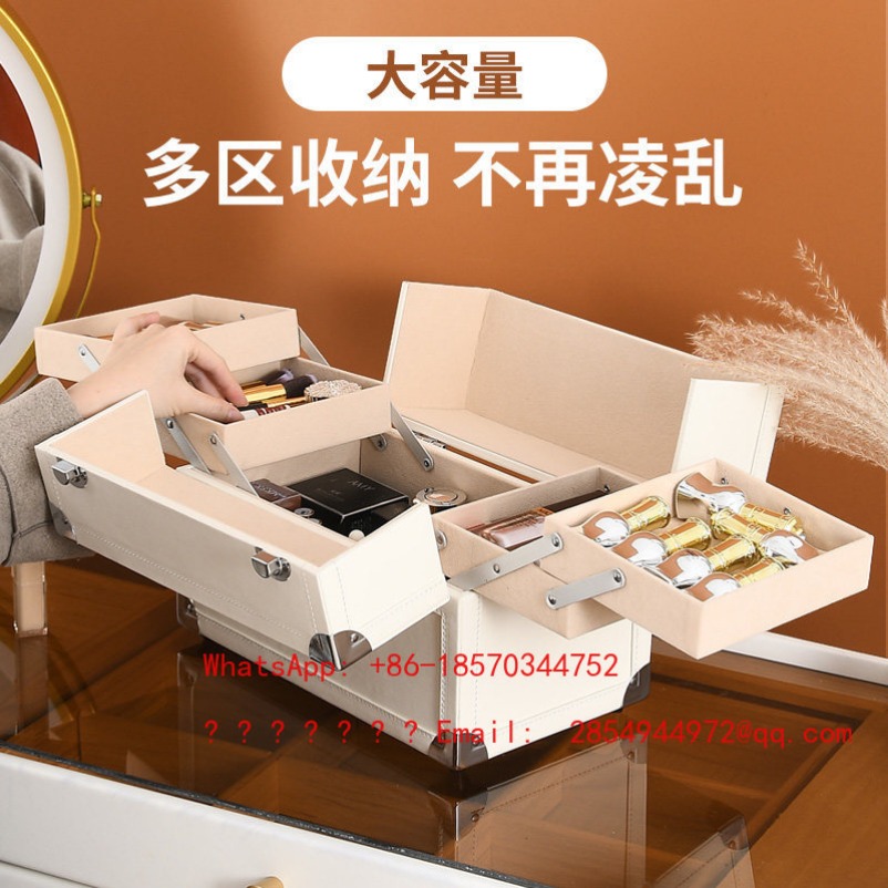 กระเป๋าเครื่องสำอางขนาดใหญ่สำห - Beauty Makeup Bridal บทวิจารณ์และราคา
