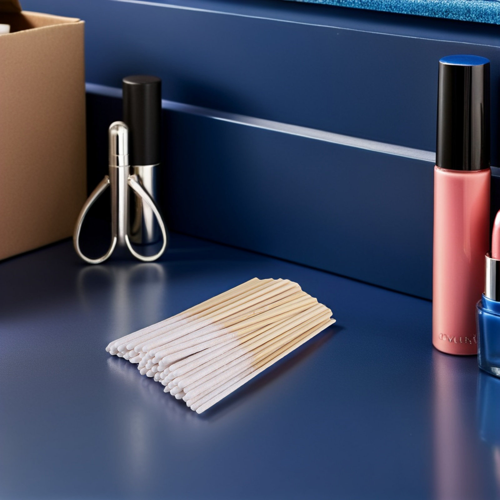สำลีก้านไม้ไผ่สำหรับร้านเสริมส - Beauty Makeup Women บทวิจารณ์และราคา