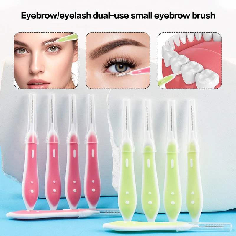 แปรงปัดคิ้ว 10 ชิ้น แปรงยกคิ้ว - Eyelash Extension บทวิจารณ์และราคา