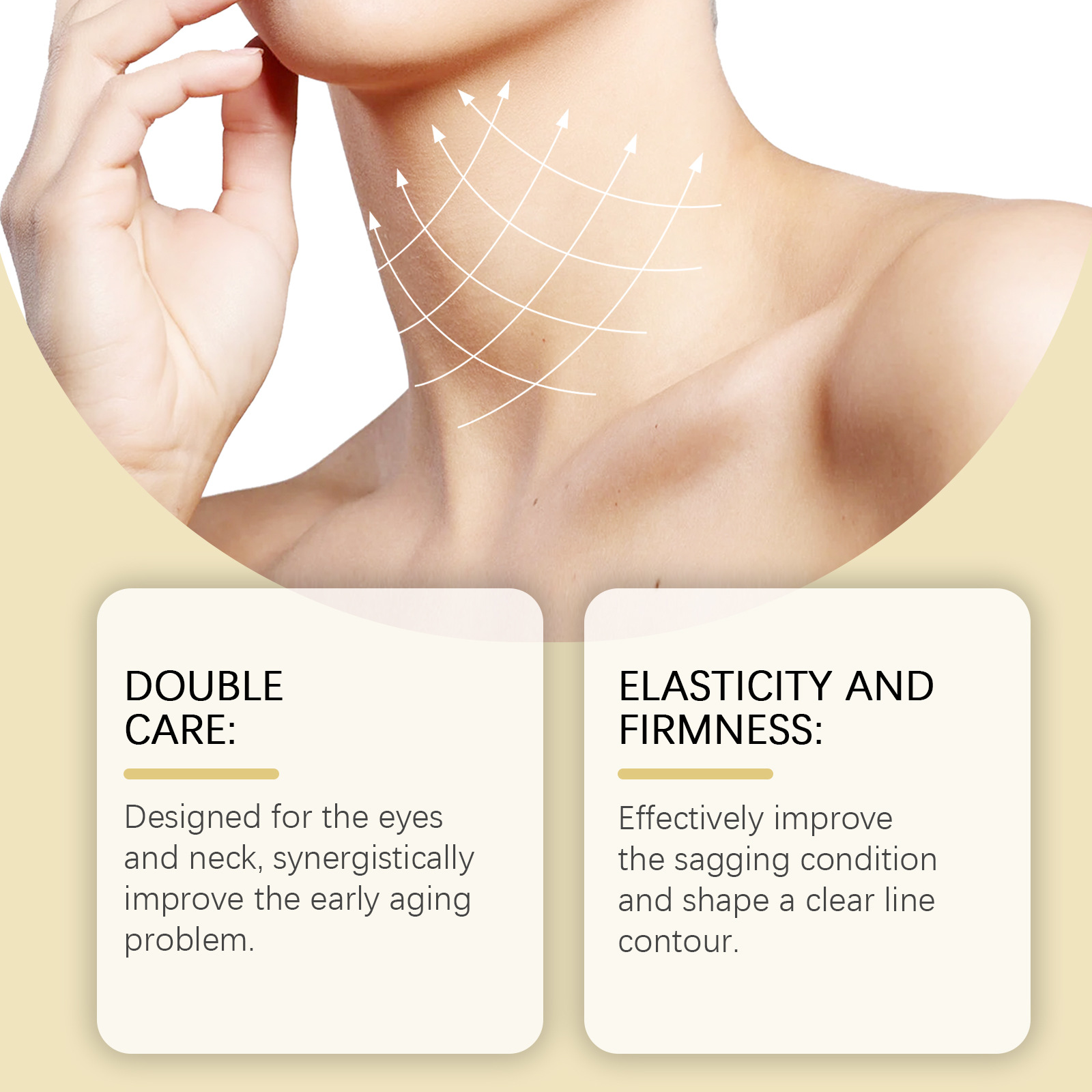 Ah-8 ครีมกระชับผิวบริเวณคอ ลดเ - Beauty Glazed Makeup บทวิจารณ์และราคา