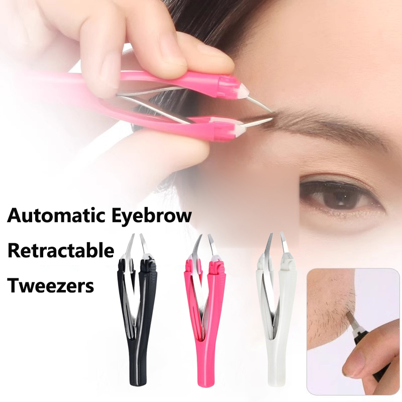 แหนบถอนขนคิ้วแบบอัตโนมัติ กำจั - Beauty Hair Makeup บทวิจารณ์และราคา