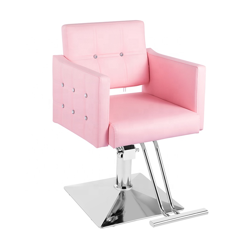เก้าอี้ทำผมสีชมพูสำหรับร้านเสร - Beauty Hair Makeup บทวิจารณ์และราคา