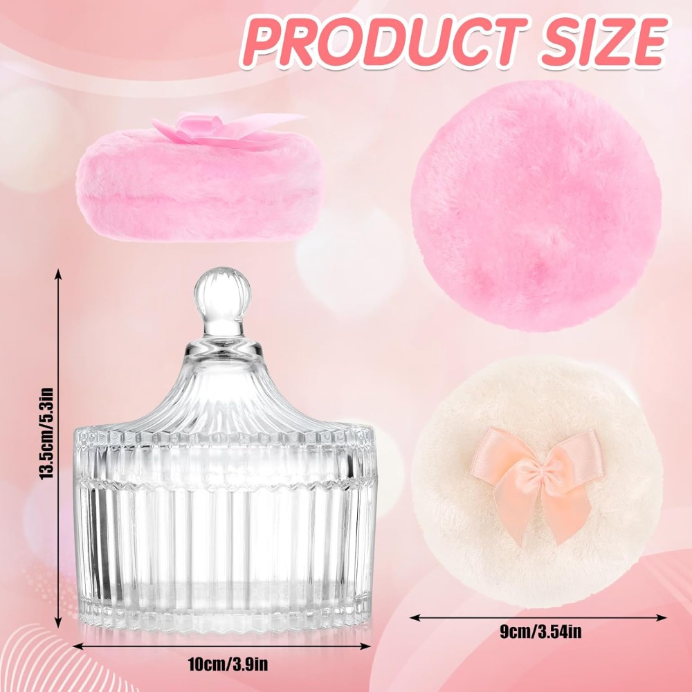 พัฟแป้งฝุ่นพร้อมกล่องเก็บของแก - Beauty Makeup Gift Sets บทวิจารณ์และราคา