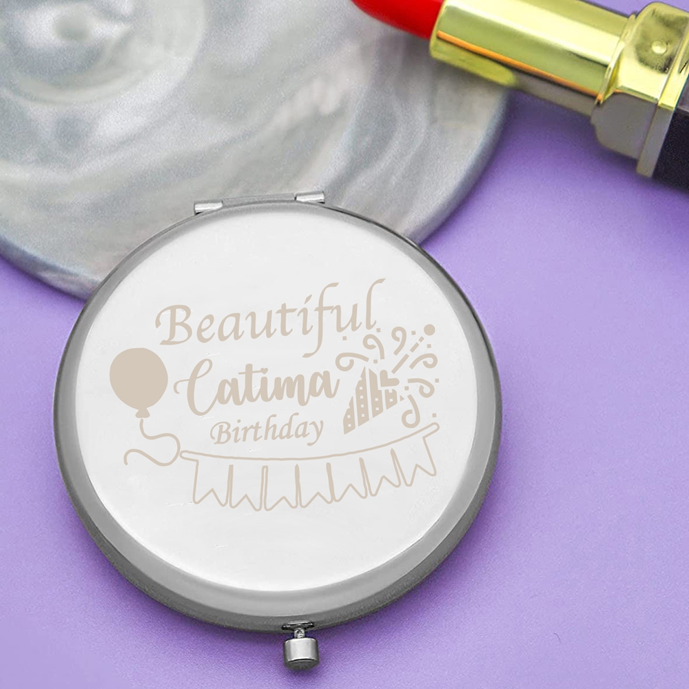 กระจกแต่งหน้าสีทองสลักชื่อแบบก - Beauty Makeup Bridal บทวิจารณ์และราคา