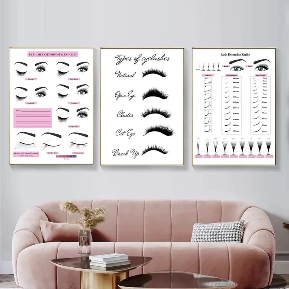 ภาพพิมพ์บนผ้าแคนวาส ความละเอีย - Eyelash Extension บทวิจารณ์และราคา
