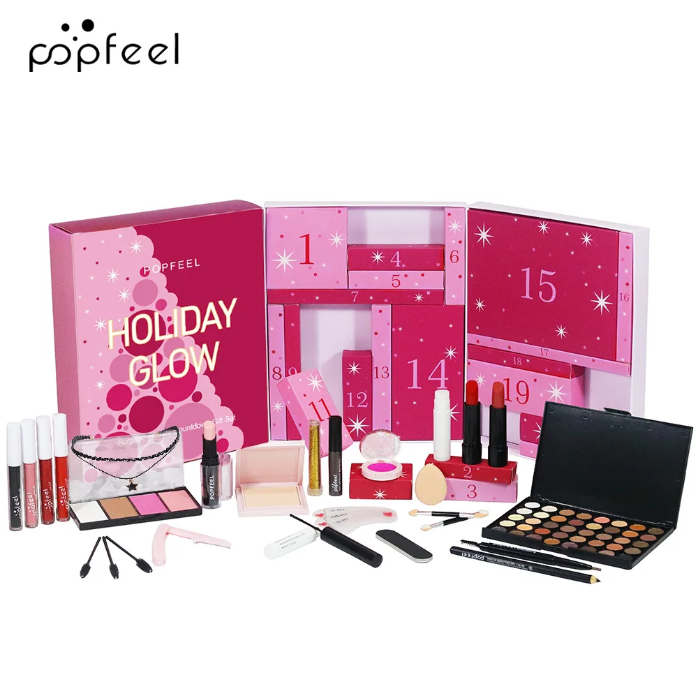 คริสต์มาสนับถอยหลังแต่งหน้าชุด - Beauty Makeup Advent Calendar บทวิจารณ์และราคา