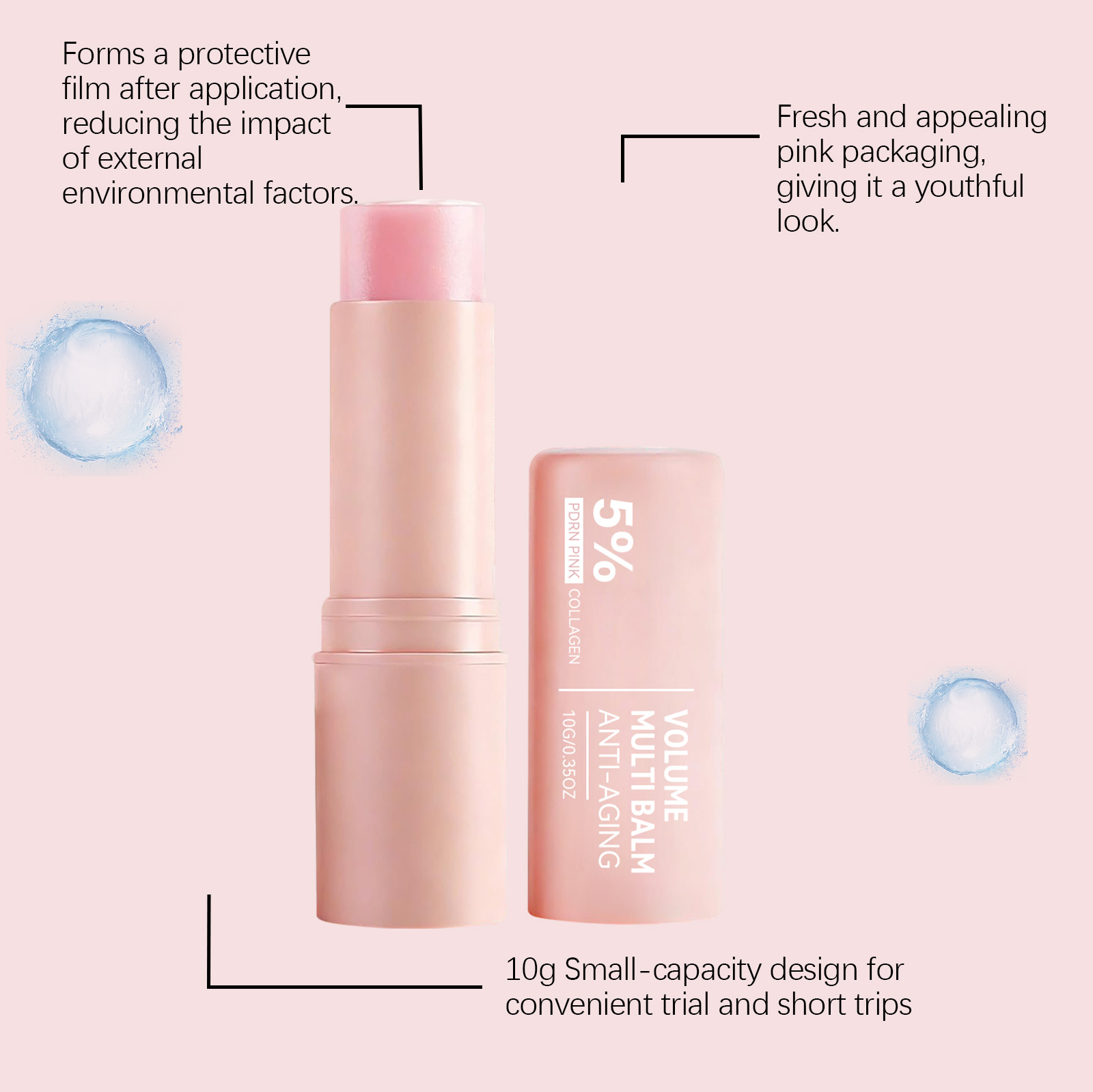 เซรั่มคอลลาเจนไหมเกาหลีแบบแท่ง - Beauty Glazed Makeup บทวิจารณ์และราคา