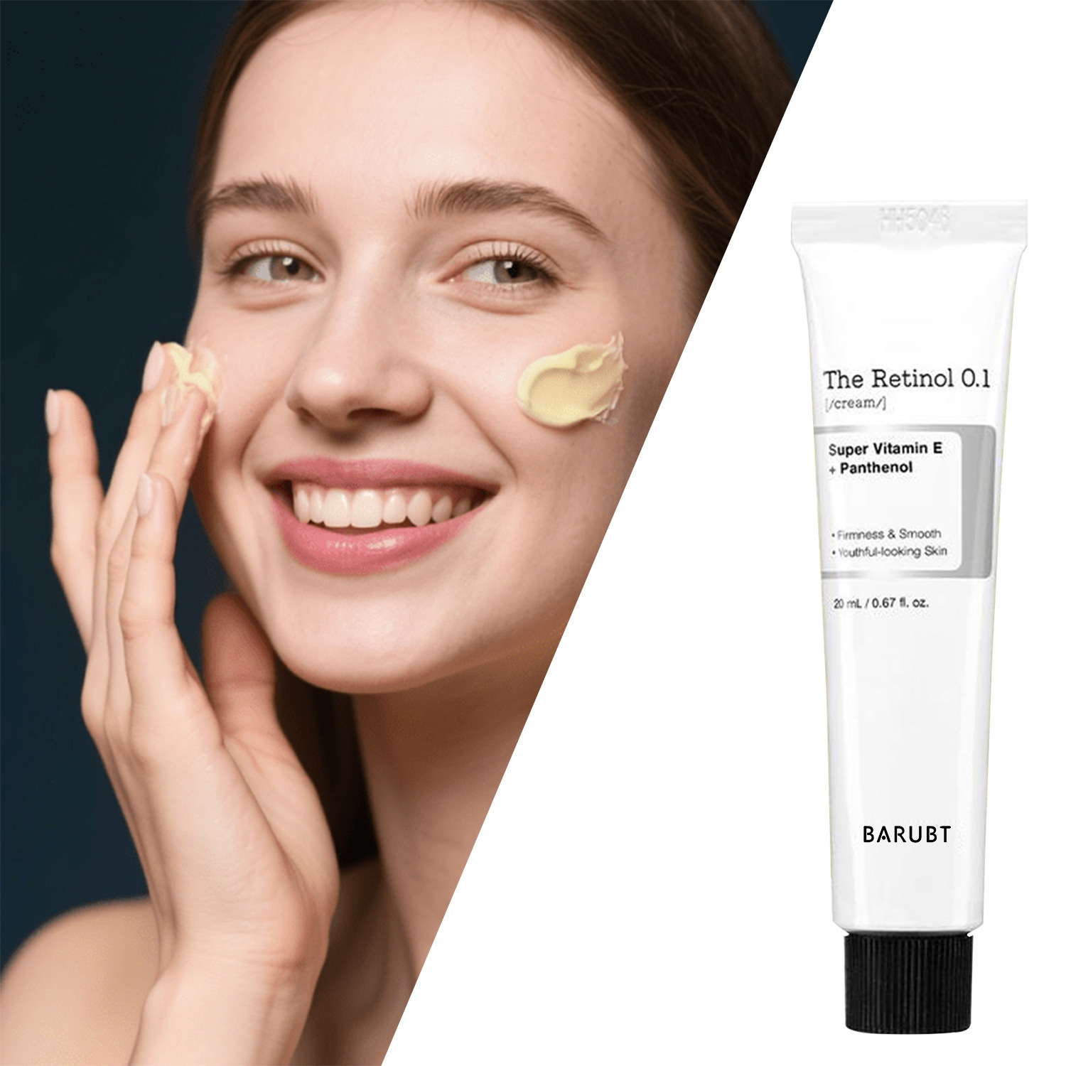 ครีมเรตินอล 0.1% ครีมบำรุงรอบด - Beauty Glazed Makeup บทวิจารณ์และราคา