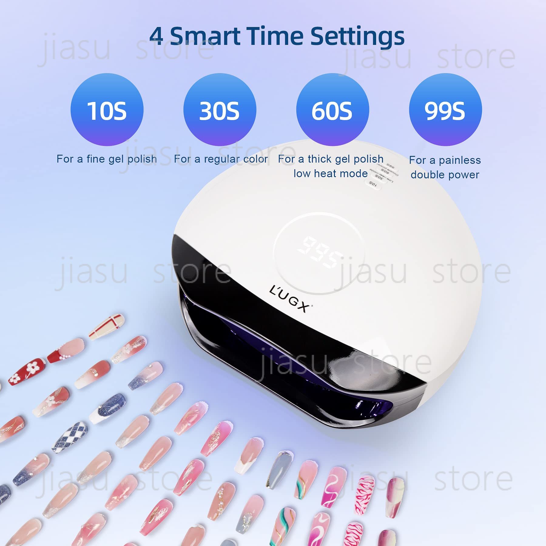LUGX ลดราคาพิเศษ เครื่องอบเล็บ - Uv Nail Lamp บทวิจารณ์และราคา