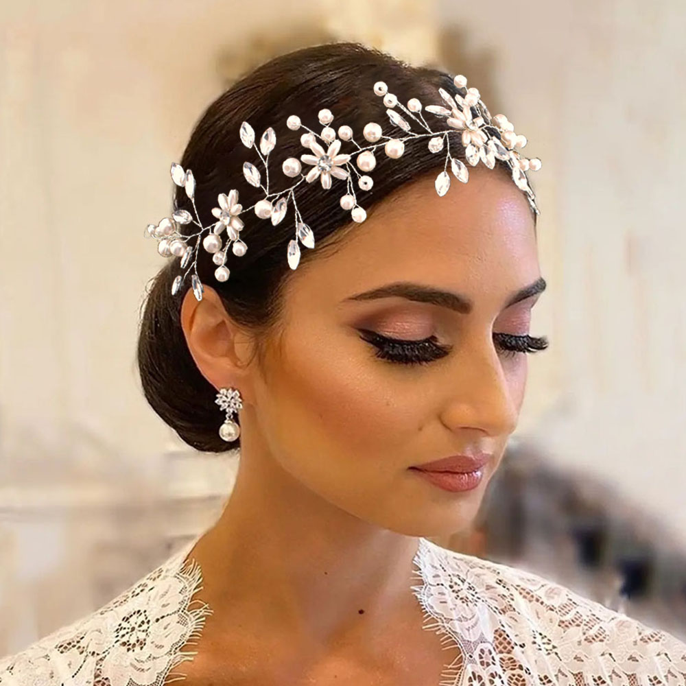 ที่คาดผมเถา DZ187ประดับด้วยไข่ - Beauty Makeup Bridal บทวิจารณ์และราคา