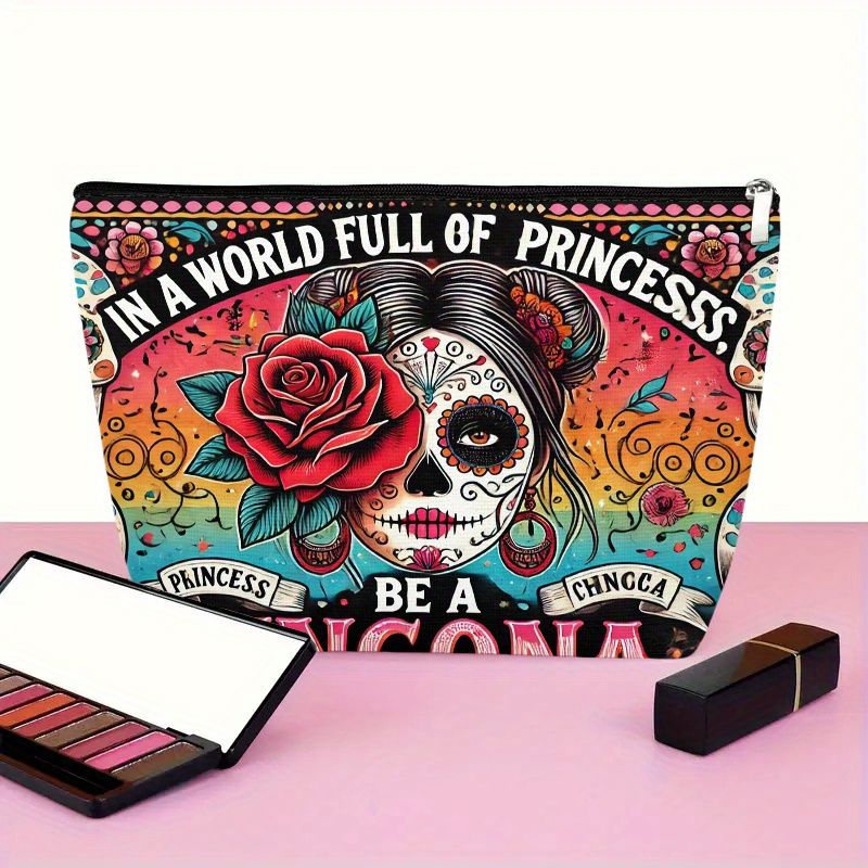 กระเป๋าเครื่องสำอางลายดอกไม้แล - Beauty Makeup Women บทวิจารณ์และราคา