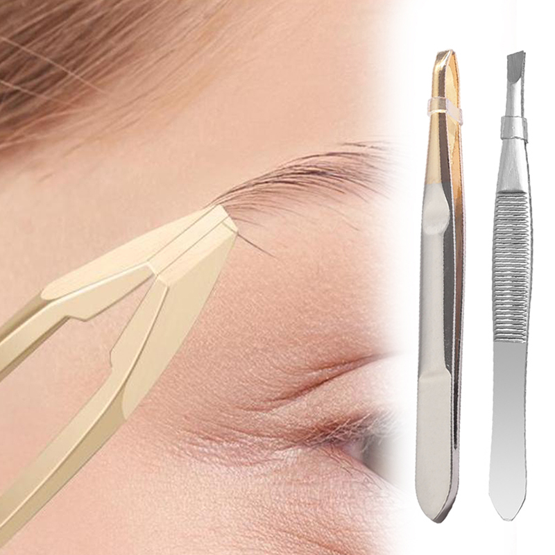 แหนบถอนขนคิ้ว แหนบถอนขนเส้นเล็ - Beauty Hair Makeup บทวิจารณ์และราคา