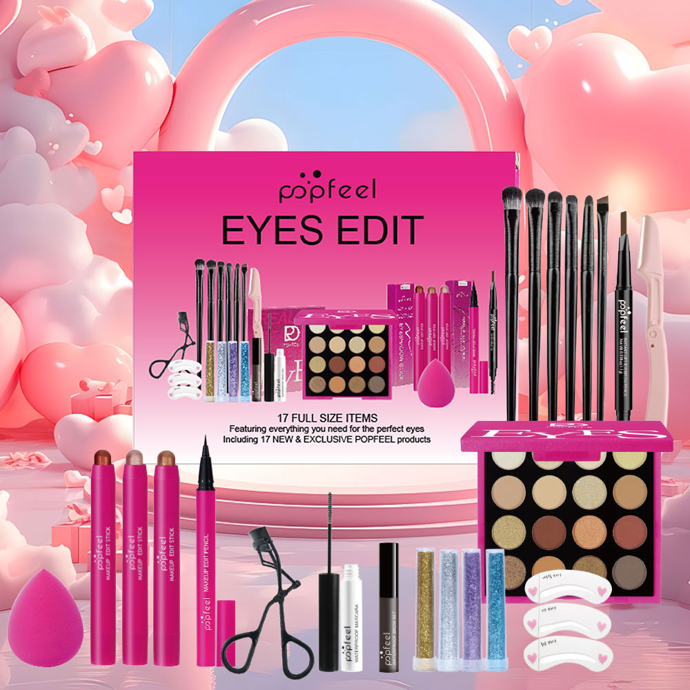 POPFEEL ชุดแต่งตา 22 ชิ้น: ประ - Beauty Book Makeup Kit บทวิจารณ์และราคา