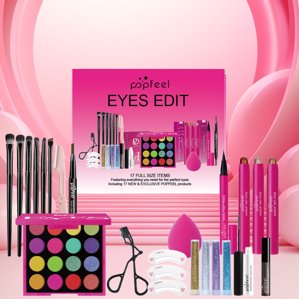 POPFEEL ชุดแต่งตา 22 ชิ้น: ประ - Beauty Book Makeup Kit บทวิจารณ์และราคา