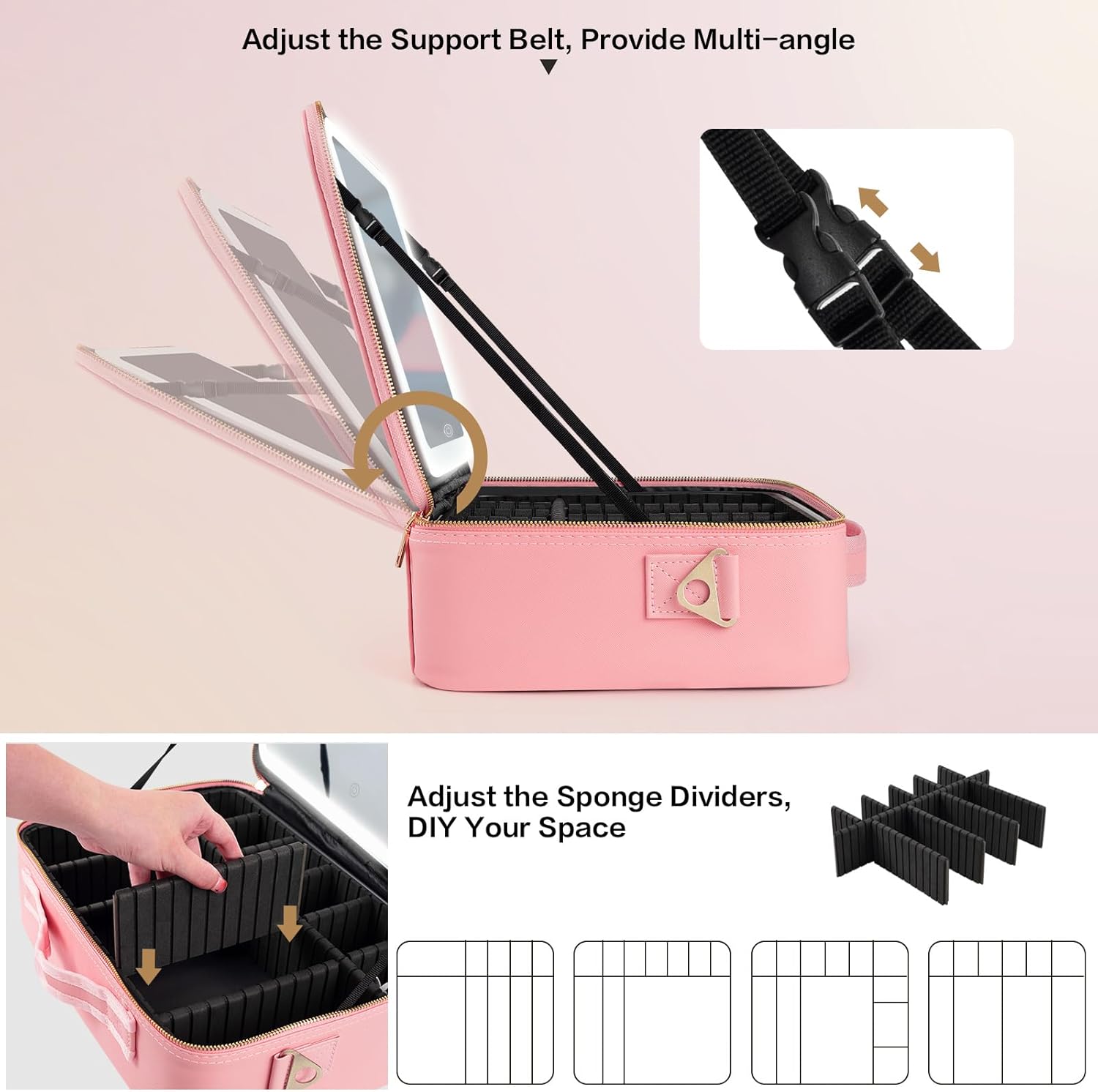 กระเป๋าเครื่องสำอางขนาดใหญ่ 15 - Beauty Makeup Women บทวิจารณ์และราคา